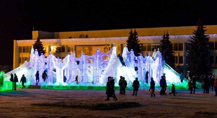 31 декабря в Ижевске откроют новый ледовый городок